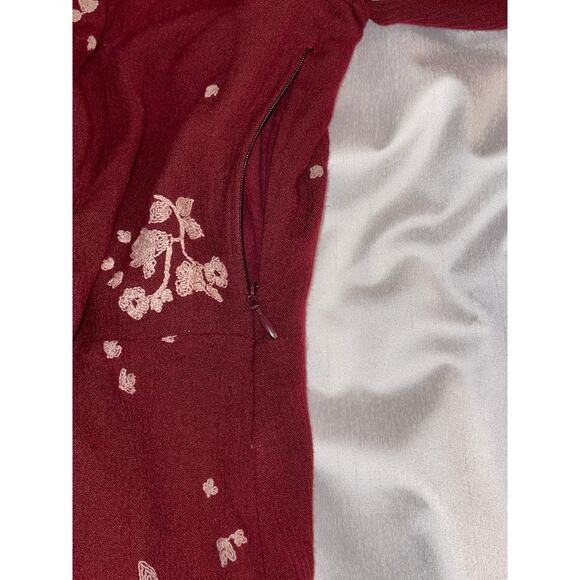 Free People Jasmine Embroidered Kimono Dress - Size 12 - Picture 7 of 11